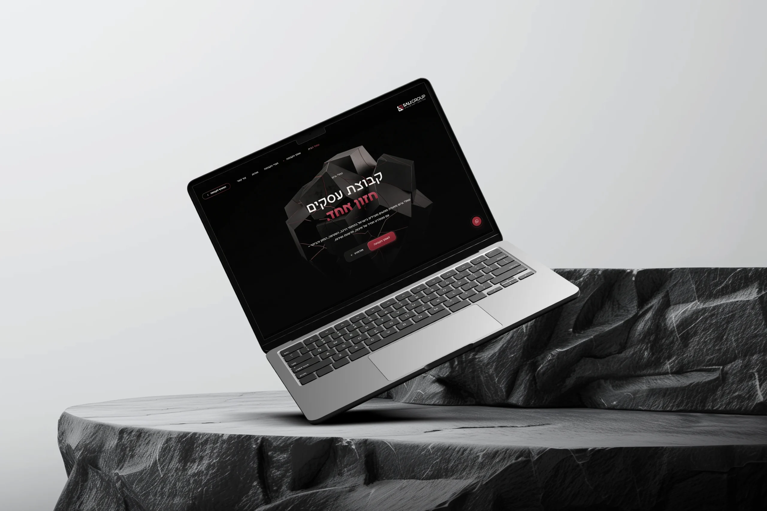 SALI GROUP Website Mockup
